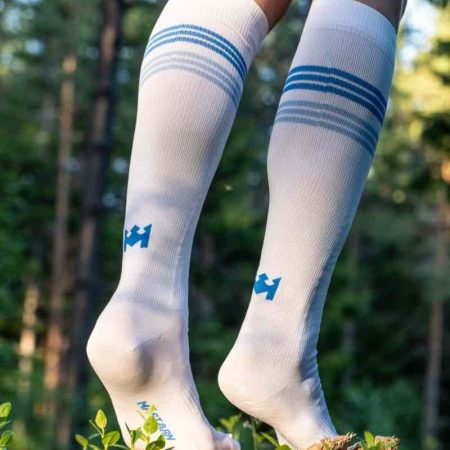 Mästarn Thin Race valkoinen ohut suunnistussukka